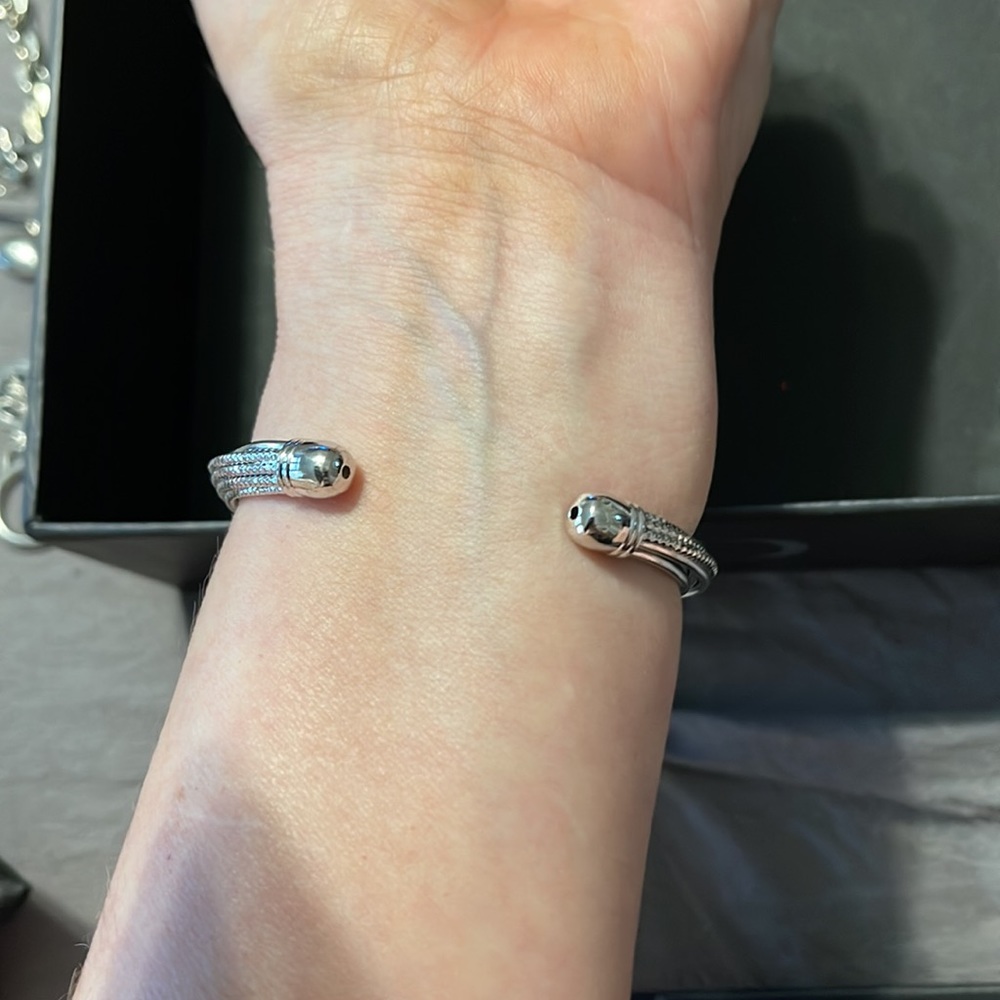 Nib Silver Plated Adjustable Bracelet - image 5